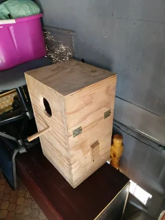 NEW BREEDING BOX FOR LARGE PARROTS