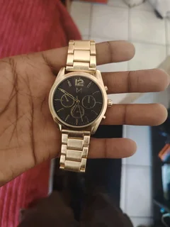 Gold watch