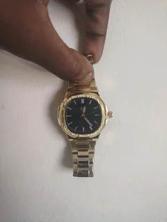 Gold watch