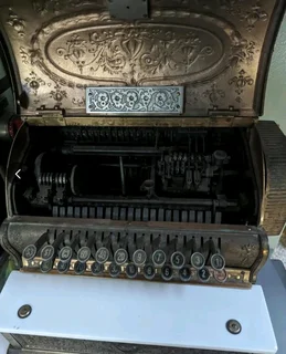 Old cash register