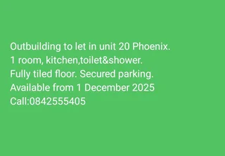 Outbuilding  to let in Phoenix