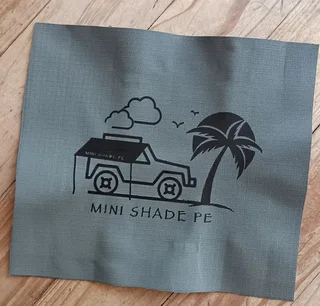 Mini Shade Awning - Vehicle Mounted