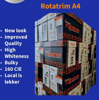 Surplus Stock: Mondi Rotatrim A4 80gsm – Factory Sealed – R 335/ Box (bulk Only)