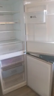 Metallic Samsung fridge for sale 6000r negotiable