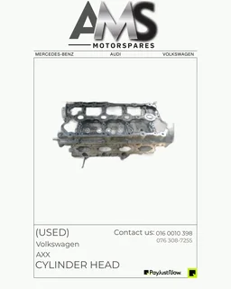 Used Volkswagen/audi Axx Cylinder Head