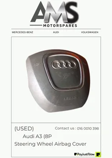 Audi A3 8P Steering Wheel Airbag Cover