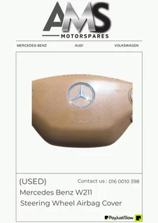 Mercedes-Benz W211 Steering Wheel Airbag Cover