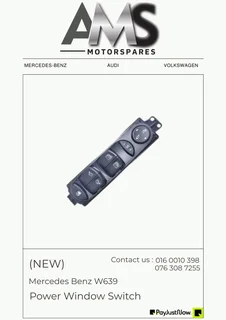 New Mercedes-benz W639 Power Window Switch
