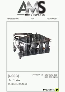 Used Audi A4 Intake Manifold