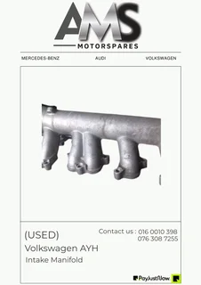 Used Volkswagen Ayh Intake Manifold