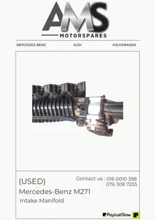 Used Mercedes-benz M271 Intake Manifold
