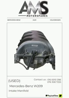 Used Mercedes-benz W209 Intake Manifold