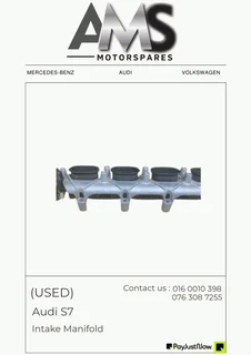 .used Audi S7 Intake Manifold.