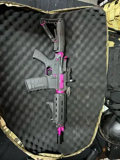 Airsoft guns and equipment