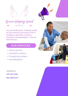 Do your need House helper, domestic workers, caregiver, nannies. now or next year.