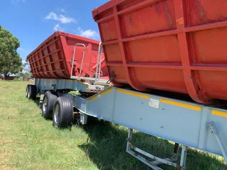 Reliable 36Ton Superlink Side Tipper Trailer