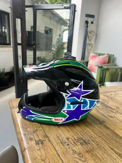 Bell motorcycle helmet