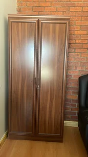 Dark brown cupboard