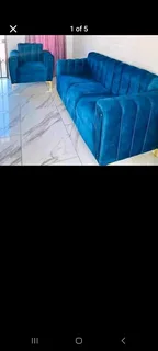 3seater and 1 seater couch