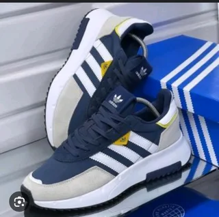 Addidas  man sneakers  gray  and blue  colour