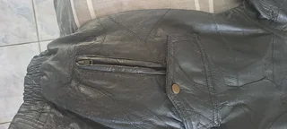 Leather jacket