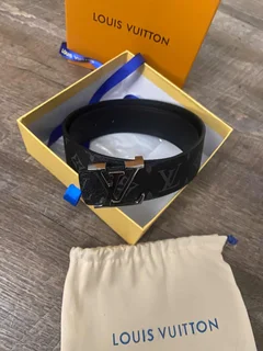 Authentic Louis Vuitton LV Initiales Belt – With Box, Dust Bag &amp; Receipt (Excellent Condition)