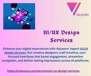 Top UI/UX Design Services | Creative & User-Centric Design Solutions | Valueans