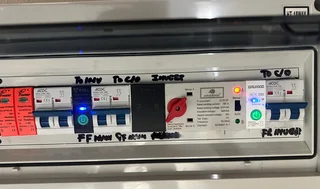 RiliTek Geyser Smart WiFi Switch with energy metering. 1-63A