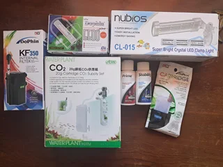 aquarium tank set up supplies