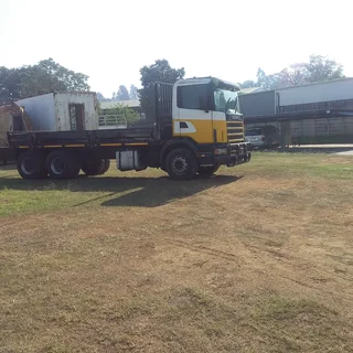 2005 SCANIA P470 DROPSIDE BODY