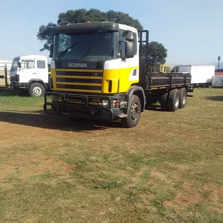 2005 SCANIA P470 DROPSIDE BODY