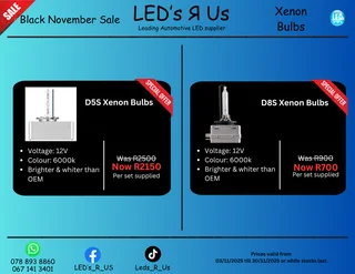 LEDs Black November Sale