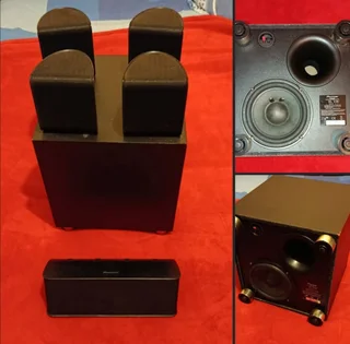 Pioneer High-Power 5.1 Surround Sound Speakers &amp; Subwoofer