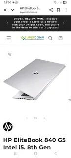 Silver HP envy x360 2in 1 Laptop 13