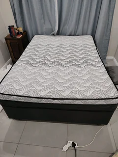 Bed and mattress