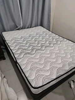 Bed and mattress