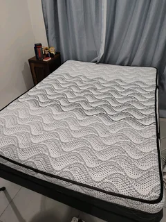 Bed and mattress