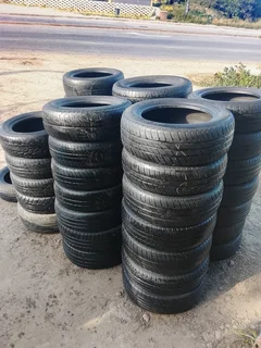 Fairly used second hand tyres