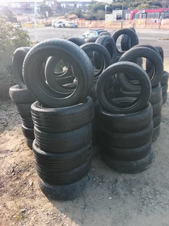 Fairly used second hand tyres