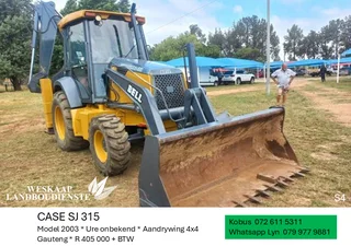 Case Sj315 Tlb / Backhoe / Front End Loader