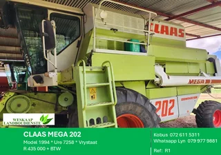 Claas Mega 202 Stroper / Harvester