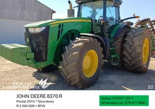 John Deere 8370r Trekker / Tractor