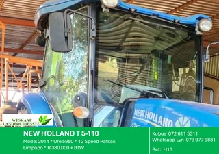 New Holland T5-110 Trekker /tractor