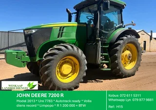 John Deere 7200r Trekker / Tractor