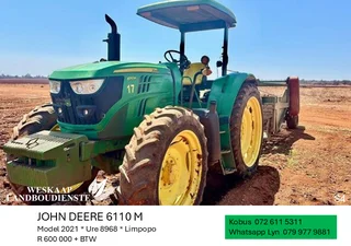 John Deere 6110m Trekker / Tractor