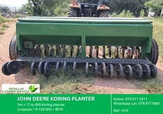 John Deere Koring Planter