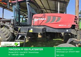 Macdon M155 Platsnyer