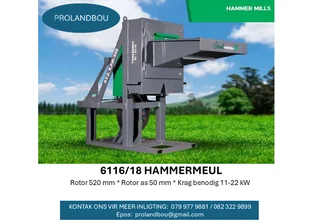 6116/18 Hammermeul / Hammer Mill / Veekos