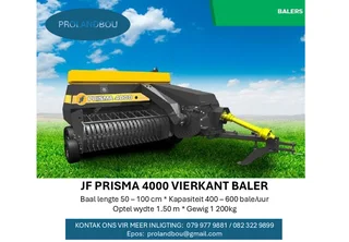 Jf Prisma 4000 Vierkant Baler / Squar Baler / Hooimaak / Lusern / Hawer