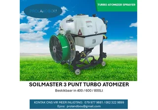 Soilmaster 3 Punt Turbo Atomizer / 3 Punt Spuit